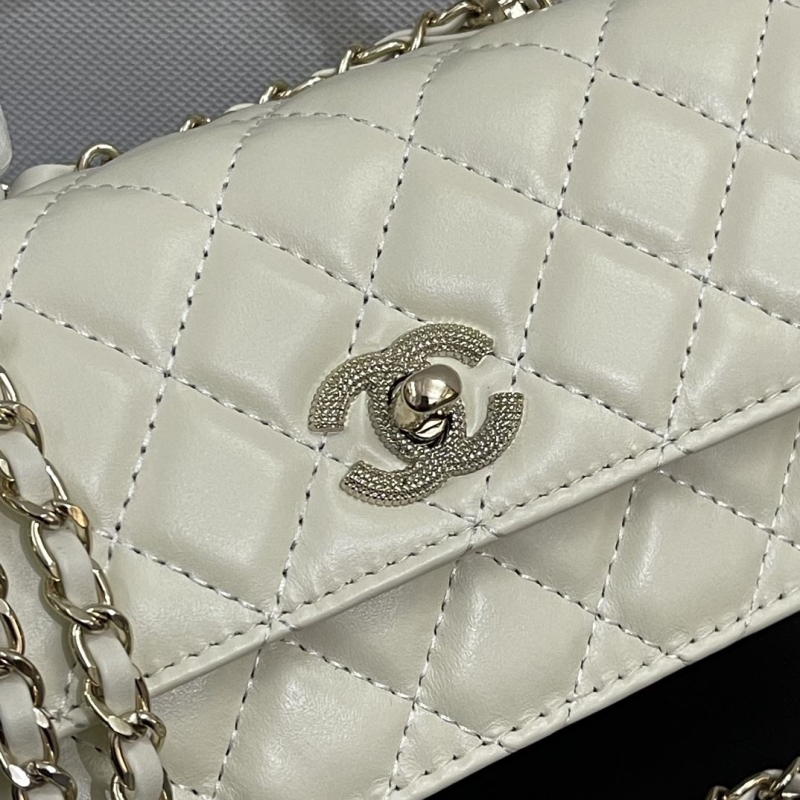 Ch**el top handle bags